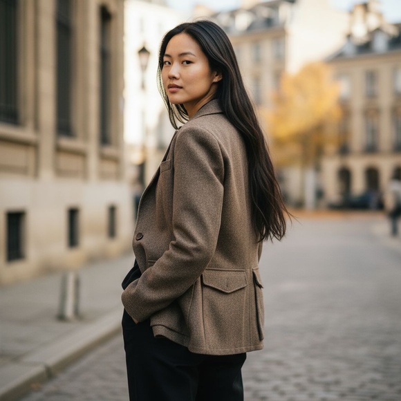 Vintage 1940s M39 Swedish Grey Wool Combat Jacket, Men's Surplus S-XL - Picture 2 of 5